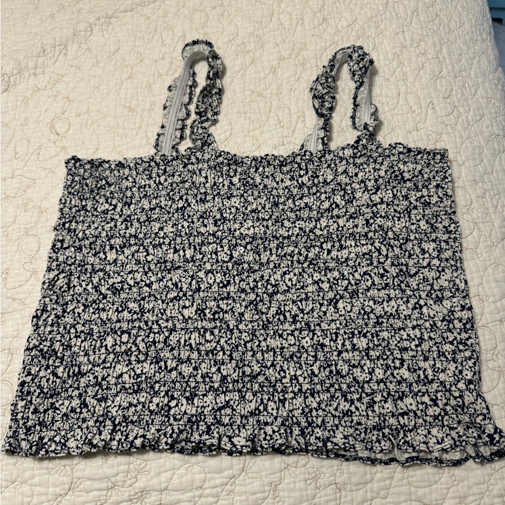 Scrunchy Crop Tank